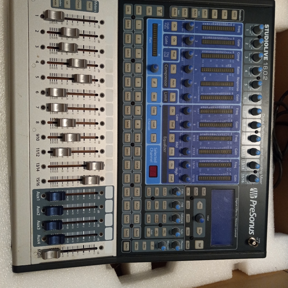 Presonus StudioLive 16.0.2 DSP Mixer Used In Box.